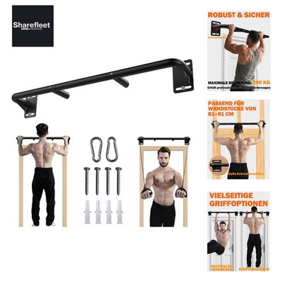 Wall Mount Pull Up Bar, Joist Mount Chin Up Bar, Robuste Klimmzugstange zur W...