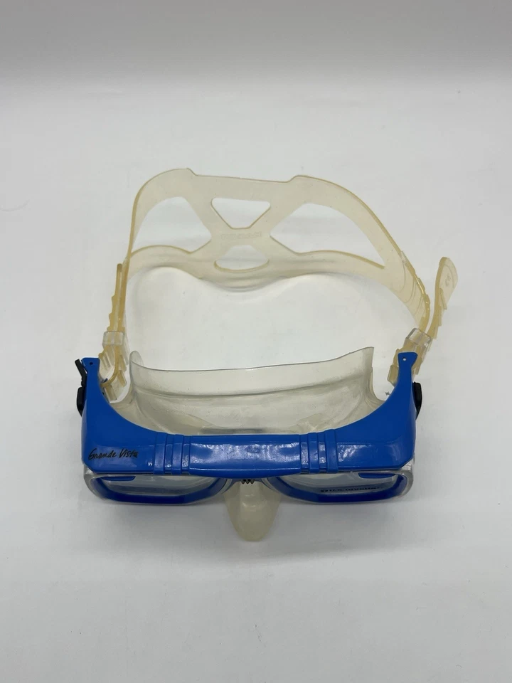 US Divers Grande Vista Máscara de Buceo Snorkel Estuche de Plástico Vidrio Templado Foto 3 de 4