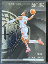 Jalen Green 2023-24 Panini Noir Association Edition /99 #47