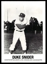 1977 TCMA Glossy #24 Duke Snider Los Angeles Dodgers HOF MINT! NO RESERVE!