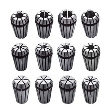ER-16 Collet Set12pcs ER161/32"-3/8" Spring Collet Set for CNC milling Lathe ...
