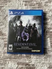 Resident Evil 6 HD PS4 Game Blue Box Original Release USA