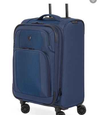 SWISSGEAR Sion II Carry-On Spinner in Navy with small tear