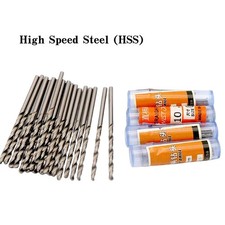 HSS Twist Drill Bit Diameter 0.5mm 0.6mm 0.8mm 1mm to 4mm for Steel Plastic Wood