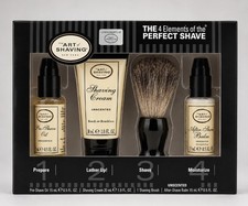 the art of shaving unscented Essential Oil 4 Elements starter travel kit set