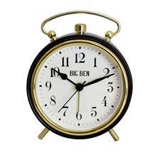 Westclox 70010G Big Ben Twin Bell Alarm Clock - Gold for sale