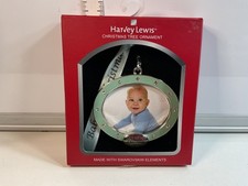 Harvey Lewis Baby  s First Christmas Ornament 2014 NEW