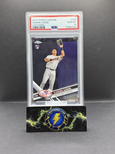 2017 Topps Chrome Aaron Judge RC #169 PSA 10