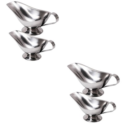  Set of 2 Edelstahlbehälter Saucenbecher Soßenbehälter Mit Deckel