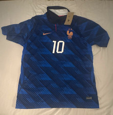 Nike France National Team Soccer Football Jersey Blue #10