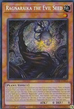 Ragnaraika the Evil Seed 1st Edition Secret Rare Legacy of Destruction LEDE-EN01