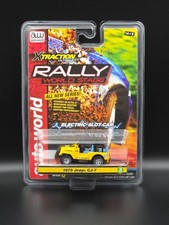 NEW - Auto World X-Traction Rally World 1979 Jeep CJ-7 HO Slot Car Yellow