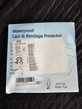 Fasola Cast Cover Foot for Shower, Protector for Foot