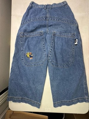 Rare Vintage B One Soul Jeans Sz 26 Boy 14/16 JNCO Style Rave Wide Leg Baggy 90s