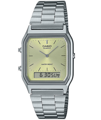 Casio Uhr AQ-230A-9AMQY Ana-Digi Chrono Alarm Unisex Neu