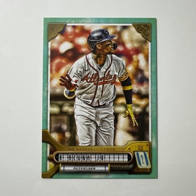 2022 Topps Gypsy Queen Ronald Acuna Jr Turquoise /199 #68 Atlanta Braves