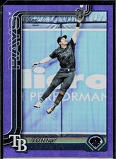 2025 Topps #516 Jonny DeLuca Purple Holo Foil #/250