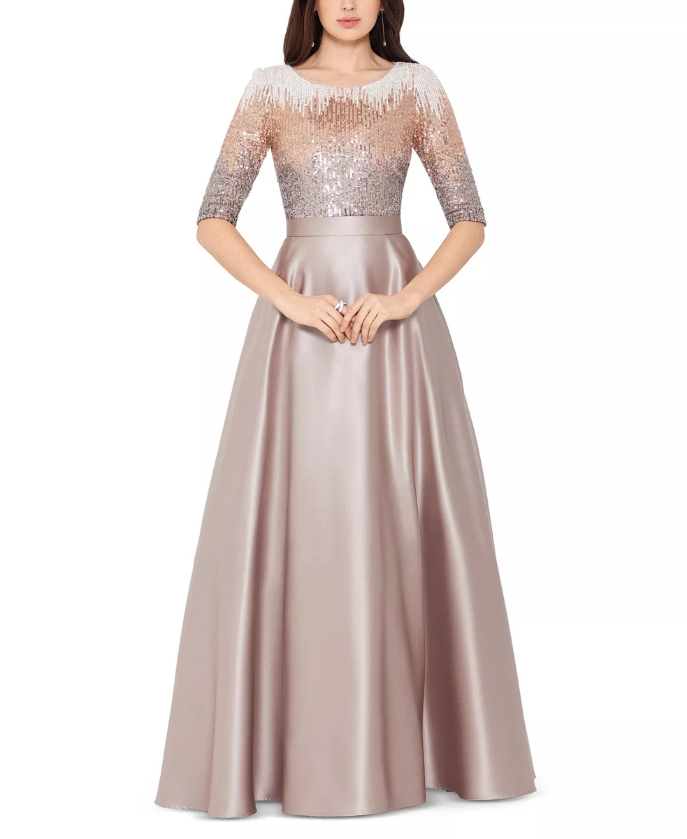 Satin 3/4 Sleeve Ball Gown Formal Dresses for Women for sale | eBay Satin 3/4 Sleeve Ball Gown Formal Dresses for Women for sale | eBay