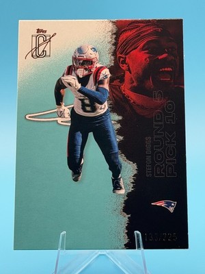 2025 Topps Signature Class Stefon Diggs #89 Teal 133/225 Patriots
