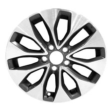 Refurbished 17x7.5 Machined Charcoal Wheel Fits 2013-2015 Honda Accord Sedan