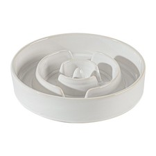 Ceramic 9.5inch Dog Bowl Slow Feeder for Large Dog, Pet Slow Dish, Stop Bloat...