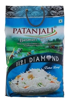 PATANJALI BASMATI RICE PREMIUM LONG GRAIN AROMATIC INDIAN RICE 1 KG 5 KG 10 KG