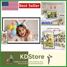 10.1-Inch WiFi Digital Photo Frame 32GB Touch Screen Wall Mountable
