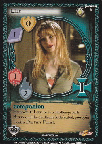 Lily (Unlimited) Ungraded BTVS: Class of '99 Unlimited