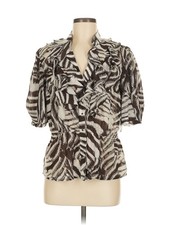 Nine West Women Brown Casual Dress M