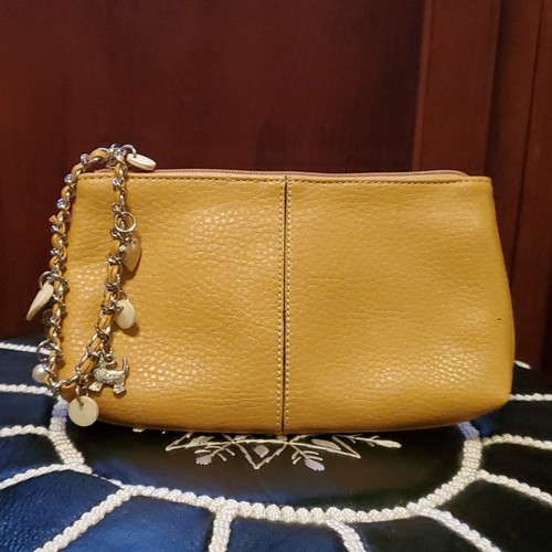 Mustard Wristlet / Clutch