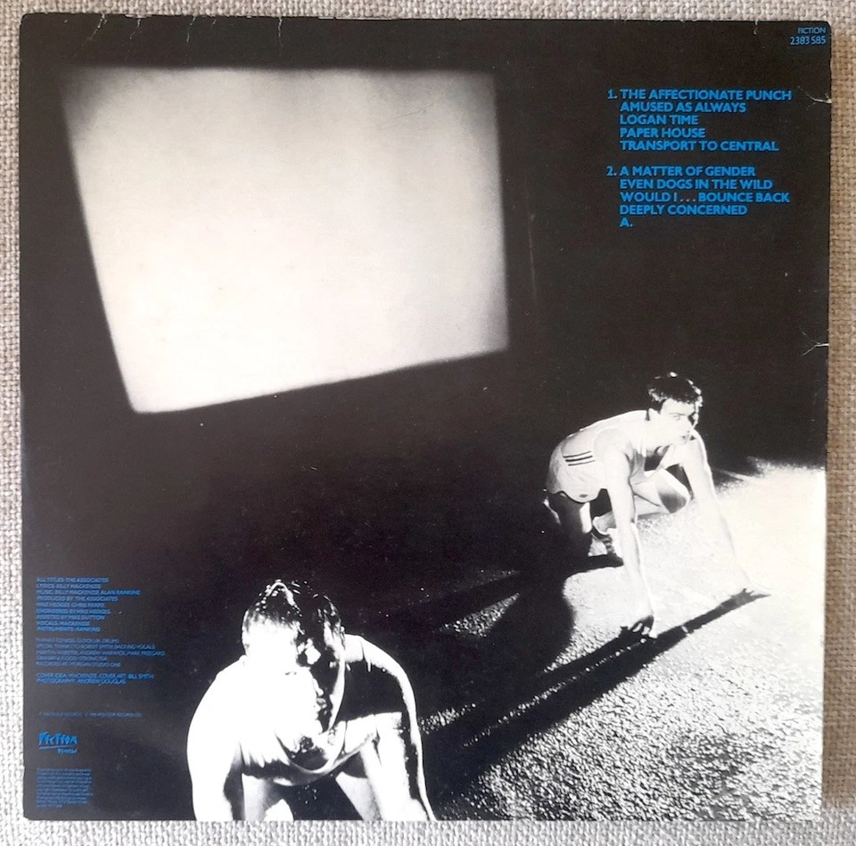 The Associates 'THE AFFECTIONATE PUNCH' LP (1980) NM / EX+ UK press - Image 2 of 4