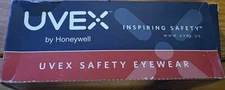 Genesis Uvex Honeywell S3200X Clear UD Lens ~ Safety Glasses Eyewear Black Frame