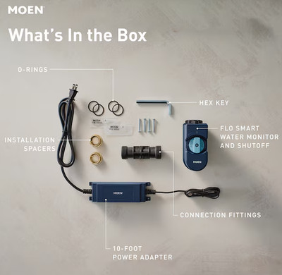 100% Authentic Moen Flo Smart Water Monitor Below Retail Free Shipping