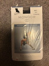   Mondor 52 Black Tights Size Small Boot Cover Nylon Brand New  