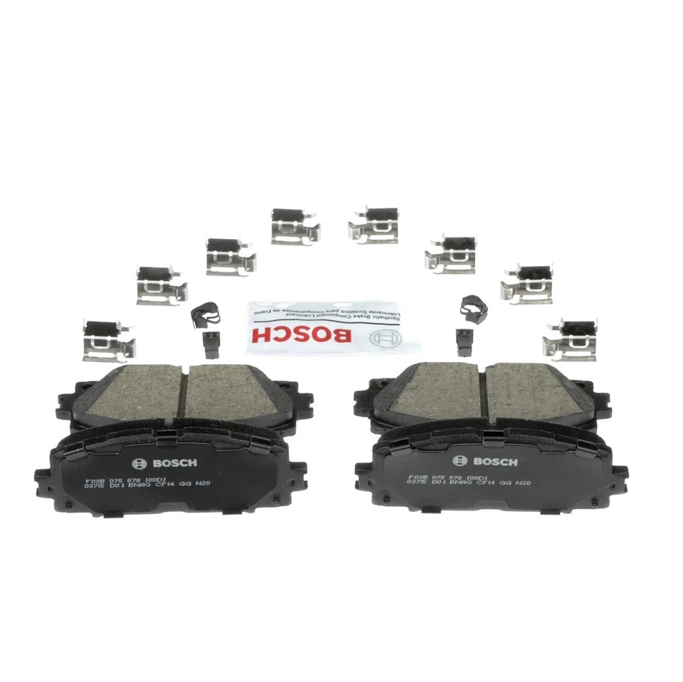 Bosch QuietCast Ceramic Brake Pad and Rotor Kit For 2016-2022 Toyota Prius - Изображение 2 из 4