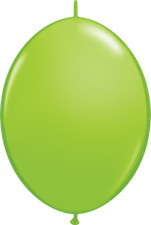 Qualatex QuickLink Lime Green 15cm 6 Inch Luftballons 50 St&uuml;ck Ballon Hellgr&uuml;n