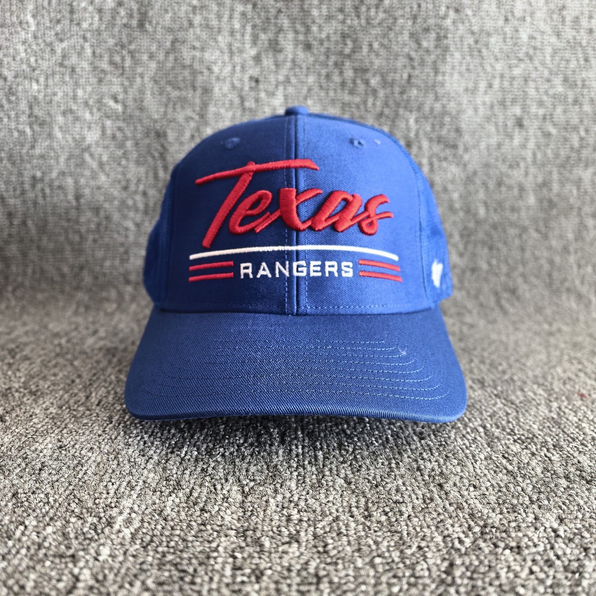 47 Brand Texas Rangers Trucker Snapback Hat Blue New