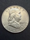 1948-D Denver Mint Silver Franklin Half Dollar  lot # 2254