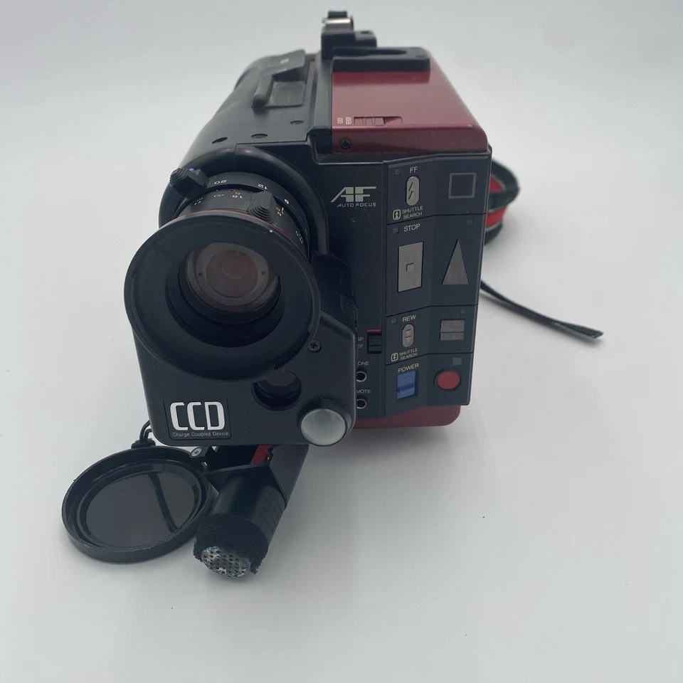 JVC GR-C7U VHS-C Video Movie Camcorder Back To The Future Stranger Things- Parts - Image 3 of 4