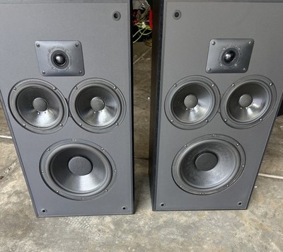 Vintage Polk Audio Monitor 10 Series Speakers