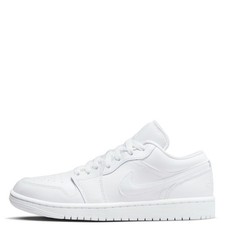Women's 11.5, Men's 10 Nike Air Jordan 1 Low DV0990-111 Triple White Whiteout