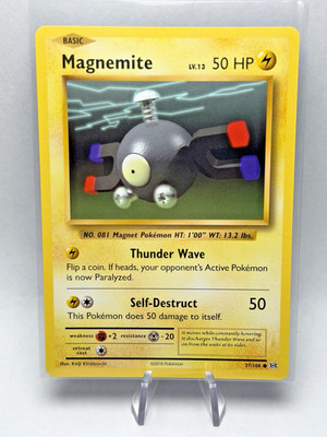 2016 Pokemon XY Series Evolutions Magnemite Common Card TCG 37/108 NM