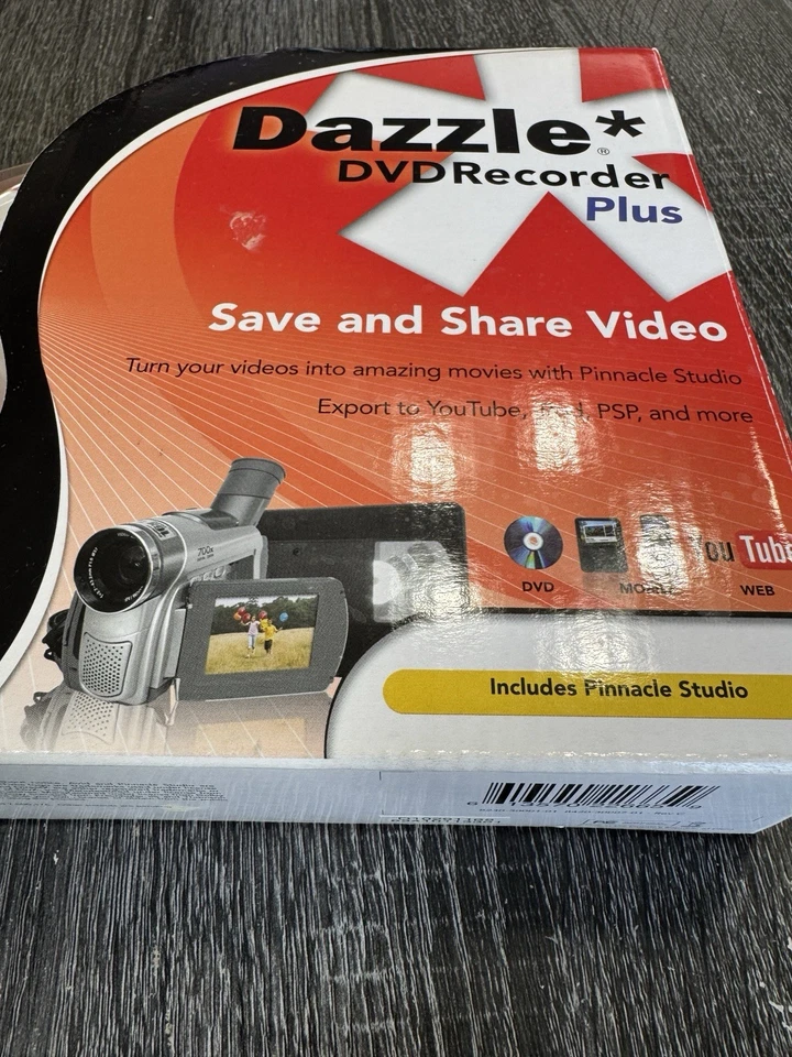 Dazzle DVD Recorder Plus with Pinnacle Studio 12 – New in Box Video Capture - Image 2 of 4