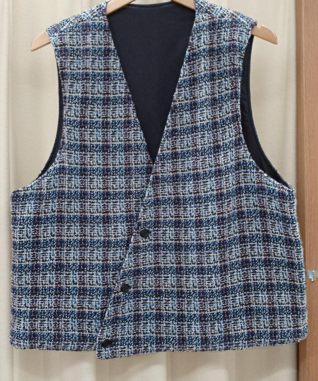 Engineered Garments Blue Condition B Reversible V… - image 3