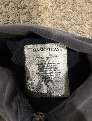 BASKETCASE GALLERY 1/4 Zip Collared Pullover Sweatshirt Men's Size