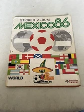 Panini  Mexico World Cup 1986 Football Sticker Album  complete all stickers