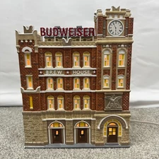 Dept 56 The Original Snow Village Budweiser Brewery 2004 Retired #55361