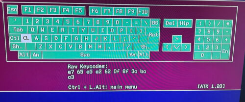 Clavier Mitsumi pour LED AMIGA 500/A500+ : ROUGE/VERT, Fonctionne.. #07 25 - Photo 2 sur 9