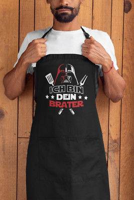 Grillschürze Ich bin dein Brater Version 2 coole Kochschürzen Schürzen zum Grill