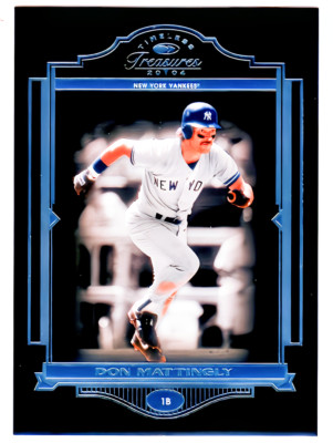 2004 Timeless Treasures #20 Don Mattingly /999